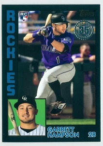 Aggiornamento Topps 2019 1984 Topps Black 84-1 Garrett Hampson #153/299 Rockies RC - Foto 1 di 1