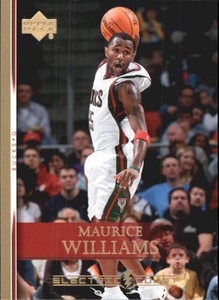 2007-08 Upper Deck Electric Court Gold #142 Maurice Williams