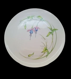 Vintage Porcelain  Cake Stand  Prelude pattern Tuscany Collection purple spring  - Picture 1 of 7