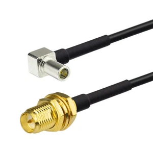 10X Clear 4G Mobile USB (Ubee PXU1900) antenna connector RP-SMA female to MS147 - Afbeelding 1 van 4