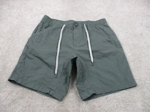 Vuori Ripstop Shorts Adult Medium 32 Green Flat Front Chino V370 Casual Mens - Picture 1 of 13