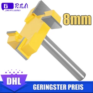 Planfräser 8mm Schaft Schnittdurchmesser Planfräser für Oberfräse Flächenfräser - Bild 1 von 14