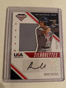 2020 Panini Stars and Stripes Robert Hassell Auto/Patch 235/299 - Picture 1 of 2