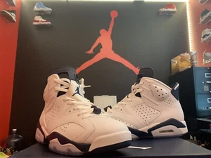 Air Jordan 6 (VI) NAVY RETRO 2022 SZ 10 🔥LIMITED🔥 - Picture 1 of 12