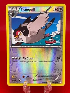 Pokemon Juego de Cartas Coleccionables Tranquill 124/149 Holograma Inverso B&W Límites Cruzados 2012 Inglés - Imagen 1 de 2