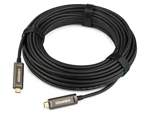 Cable óptico USB-C Kramer CP-AOCU31/CC-50 50 ft USB 3.1 GEN-2 (velocidad plenaria) - Imagen 1 de 1