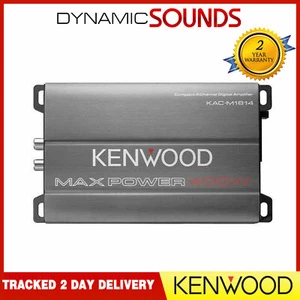 Kenwood KAC-M1814 - 4 Channel Compact Digital Speaker Amplifier 400 Watt - Picture 1 of 1