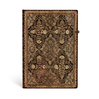 New Paperblanks Grande Unlined 8.25 x11.75" Sketch Log gift MAHOGANY Brown - Image 1 of 3