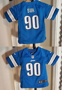 Nike On Field NFL 🏈  Detroit Lions #90 Suh Jersey TODDLER 3T