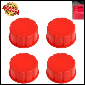 4Pcs 5 Gallon Gas Can Cap Replacement Universal Coarse Thread Lid SUV Truck RV - Picture 1 of 7