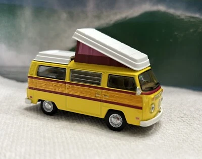 Greenlight Motor World Malibu Surf Shop 1970 Volkswagen VW Type 2 Bus Loose - Image 1 of 4