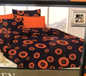 Auburn University War Eagle Set di lenzuola Queen 6 pezzi, NUOVO - Foto 1 di 7