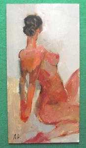 Brazos estirantes desnudos originales pintura al óleo impresionista de Alexei Petrenko: - Imagen 1 de 1