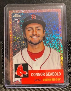 Connor Seabold (RC) 2022 Topps Chrome Platinum - Rose Gold Mini-Diamond #11/75 - Picture 1 of 2