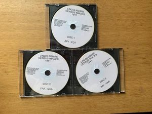 Lincolnshire census 1841 3 discs - Picture 1 of 1