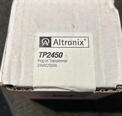 Altronix TP2450 Plug-In Transformer 24VAC/50VA - Image 1 of 2