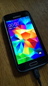 Samsung Galaxy S5 Mini SM-G800F - 16GB - Blue (Unlocked) Smartphone - Picture 1 of 6