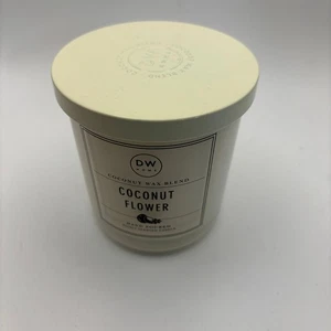 Dw Home COCONUT FLOWER Medium Candle 9.4 Oz NEW - Picture 1 of 5
