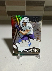 Donruss Elite 2025/499 Turn Of The Century Auto Jack Bech RC Las Vegas Raiders - Imagen 1 de 2
