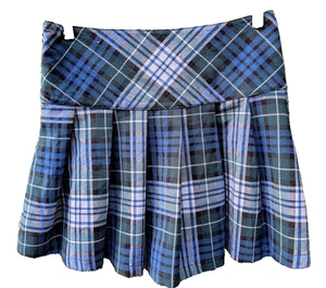 American Eagle Plissee Karo Rock Größe 8 Mini Schulmädchen Akademie adrett Y2K - Bild 1 von 7