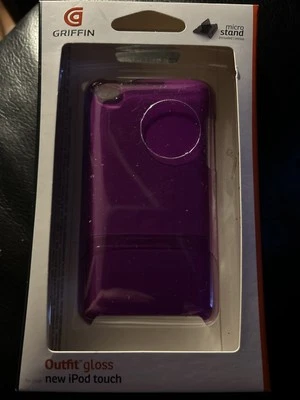 Griffin Outfit Gloss iPod Touch Hard Shell cover/case  With Micro Stand  NEW - Image 1 of 4