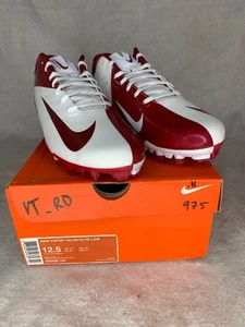 Nike Vapor Talon Elite niedrige Stollenschuhe Fußball 12,5 5000068-001 weiß purpurrot - Bild 1 von 4