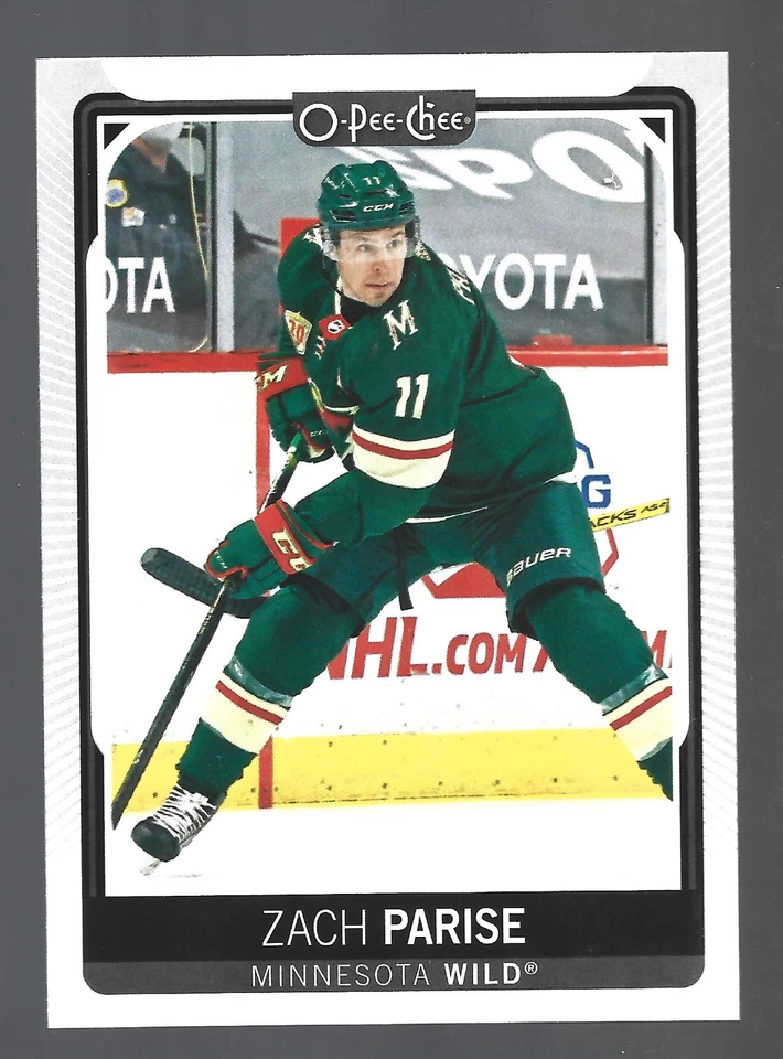 2021-22 O-Pee-Chee #457 Zach Parise Minnesota Wild Hockey NHL Card - Image 1 of 1