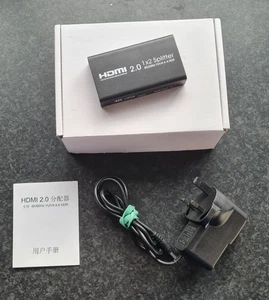Sdoppiatore HDMI 2.0 1x2 4K 60Hz HDR Ultra HD YUV 4:4:4 - Adattatore Doppio Display - Foto 1 di 8