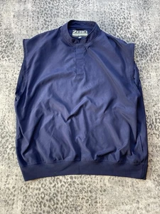 Zero Restriction Golf 1/4 Snap Weste Pullover Gr. XL dunkelblau - Bild 1 von 10