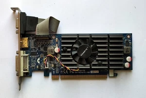 Gigabyte N210TC-1GI GeForce 210 512MB PCI-Express VGA Card - Test OK! - Picture 1 of 4