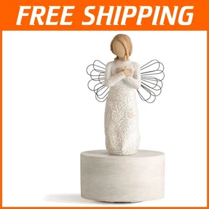 Beautiful Hand-Painted Angel Figurine with Music - Inspiring Home Decoration - Picture 1 of 4