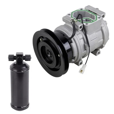 Compresor de aire acondicionado con secador de aire acondicionado DAC para Toyota Land Cruiser 1988 1989 1990 1991 Foto 1 de 3