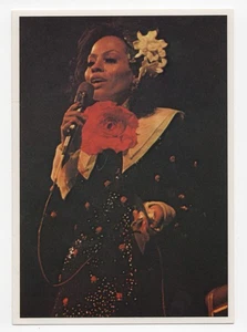 Diana Ross Card Panini Pop Stars Sticker 1975 Mini-Poster Vintage Rock #81 - Picture 1 of 2