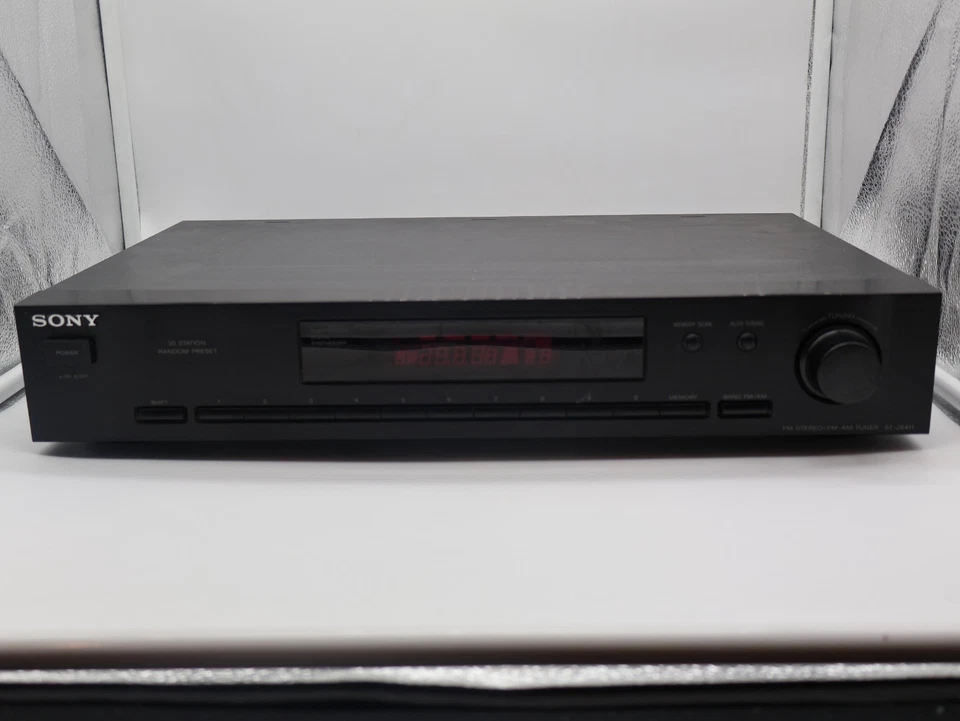 Sintonizador Sony AM/FM estéreo/FM-AM ST-JX411 probado y funcionando muy bien Foto 1 de 4
