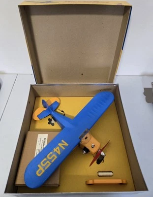NEW VINTAGE COMET PIPER TRI PACER PLANE GAS MODEL U CONTROL WITH BOX INSERT COOL - Image 1 of 4