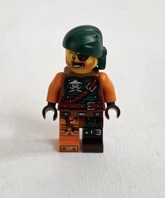 Lego Ninjago Minifigure Bucko Skybound Pirate njo0196