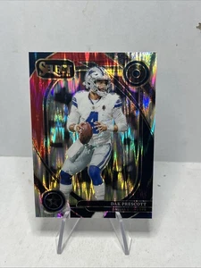 2024 Select Dak Prescott Club Level Red Black Shock Prizm Cowboys - Picture 1 of 10