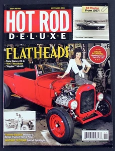 Hot Rod Deluxe November 2011 Flatheads Illustrated Cars Racing - Picture 1 of 3