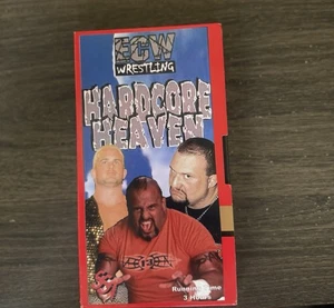 ECW Hardcore Heaven 1999 VHS Strong Style Tapes 3hr Rare PAL Tested - Picture 1 of 7