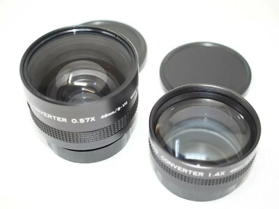 Aico 0.57x Wide + 1.4X Tele Converters - Image 1 of 4