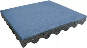 Rubber-Cal "Eco-Safety" Interlocking Playground Tiles - 2.50 x 19.5 x 19.5 inch - Picture 1 of 3