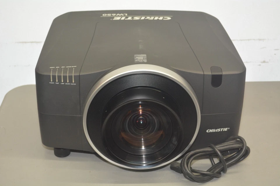 ^ Christie LW650 Large Venue LCD Projector 6500 Lumens 2388 Lamp Hours (READ) - Image 1 of 4