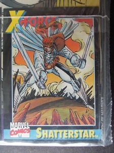  X-FORCE # 1 COMIC BOOK w/ SHATTERSTAR CARD / MARVEL COMICS /  1991 / NEW SEALED - Picture 1 of 4