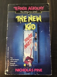 Terror Academy The New Kid Nicholas Pine 1st Print 1993 Horror Paperback - Picture 1 of 3