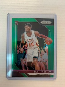 Billy Preston 2018-19 Prizm Green Rookie Prizm Card #19