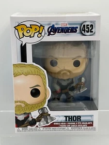 Funko Pop! No. 452 Thor Bobblehead Marvel Avengers 2019 New In Box - Picture 1 of 13