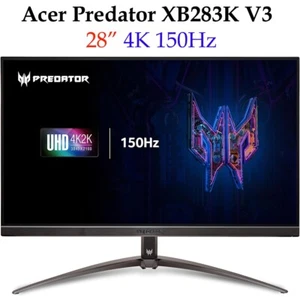 Acer Predator XB283K V3bmiiprx 278 UHD 38408*2160 IPS 150Hz HDR400 AMD FreeSync - Picture 1 of 1