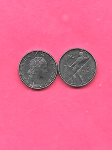 ITALY ITALIAN KM95.2 1992 50 LIRE UNCIRCULATED-UNC MINT-BU OLD VINTAGE COIN - Picture 1 of 1