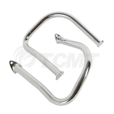Motorcycle Chrome Rear Highway Bars Fit For Indian Chieftain Dark Horse 16-25 - Image 1 of 4