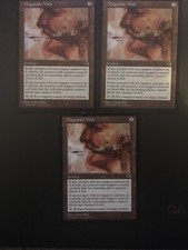 Magic The Gathering MTG - Tempest - Magnetic Web x3